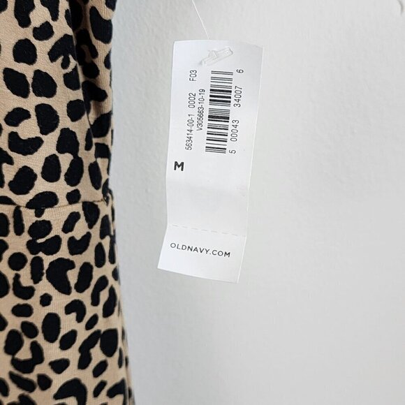 Old Navy Maternity dress size M animal print knot - front New - Picture 5 of 10